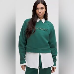 lululemon athletica Green Sweatshirt